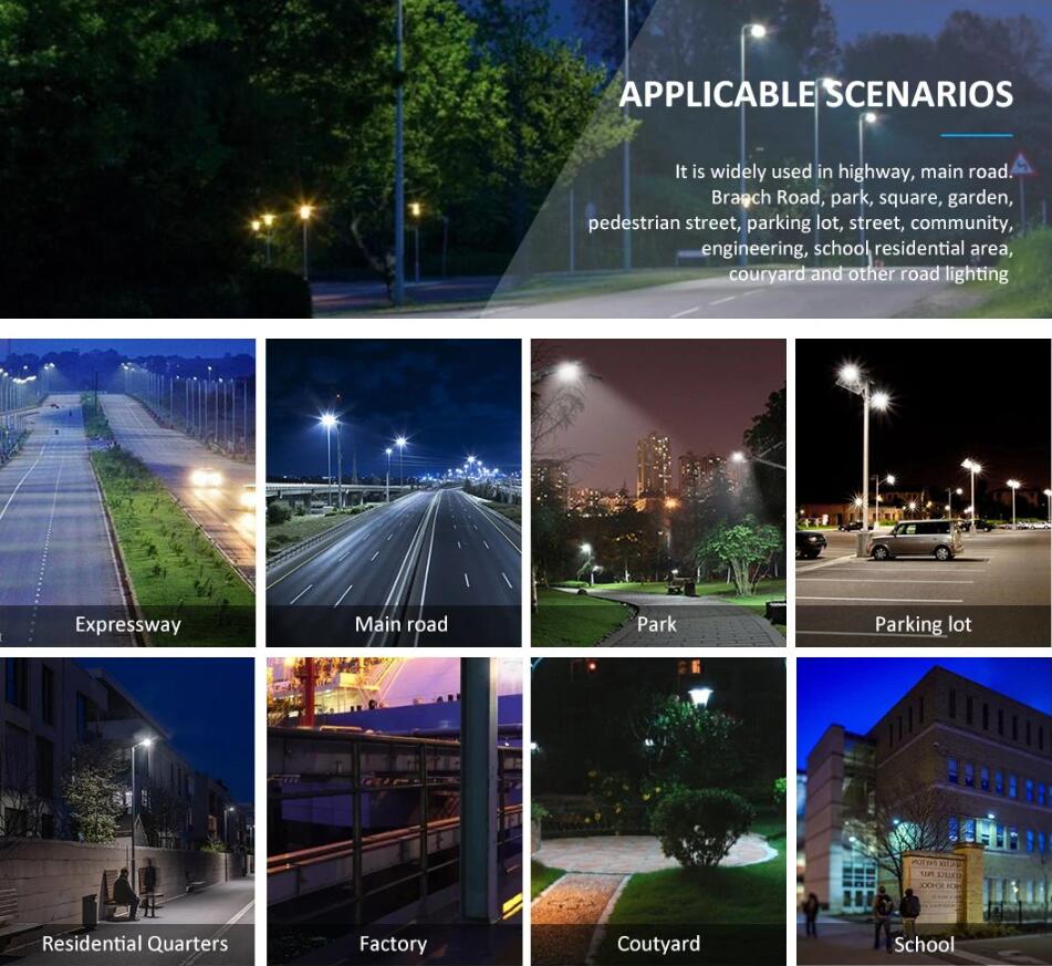 ما هي الارتفاعات المختلفة لأعمدة LED Street Light؟ وما هي الطرق المناسبة على التوالي؟
